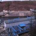 Štěchovická přehrada - vodní elektrárna z druhé strany :)